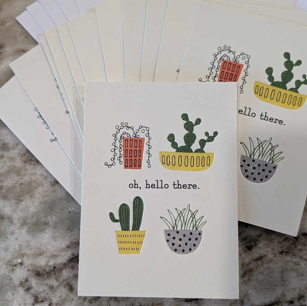 Hallmark blank cards set of 12 - Picture 2 of 3